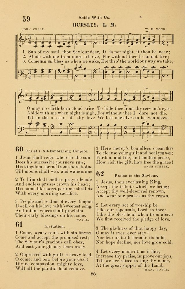 The Brethren Hymnody: with tunes for the sanctuary, Sunday-school, prayer meeting and home circle page 28