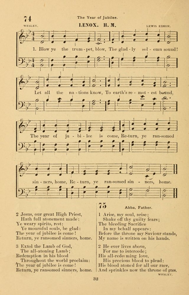 The Brethren Hymnody: with tunes for the sanctuary, Sunday-school, prayer meeting and home circle page 32