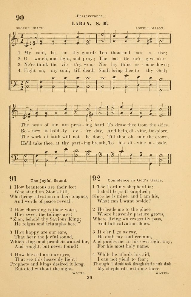 The Brethren Hymnody: with tunes for the sanctuary, Sunday-school, prayer meeting and home circle page 39