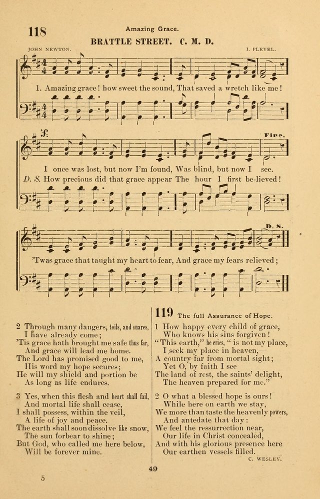 The Brethren Hymnody: with tunes for the sanctuary, Sunday-school, prayer meeting and home circle page 49