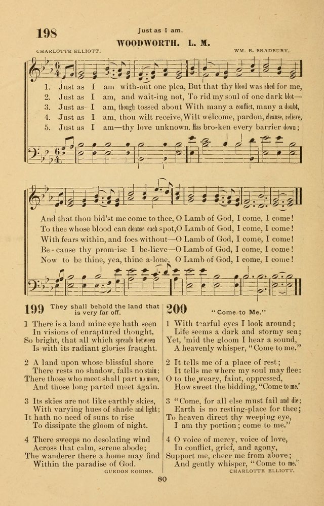 The Brethren Hymnody: with tunes for the sanctuary, Sunday-school, prayer meeting and home circle page 80