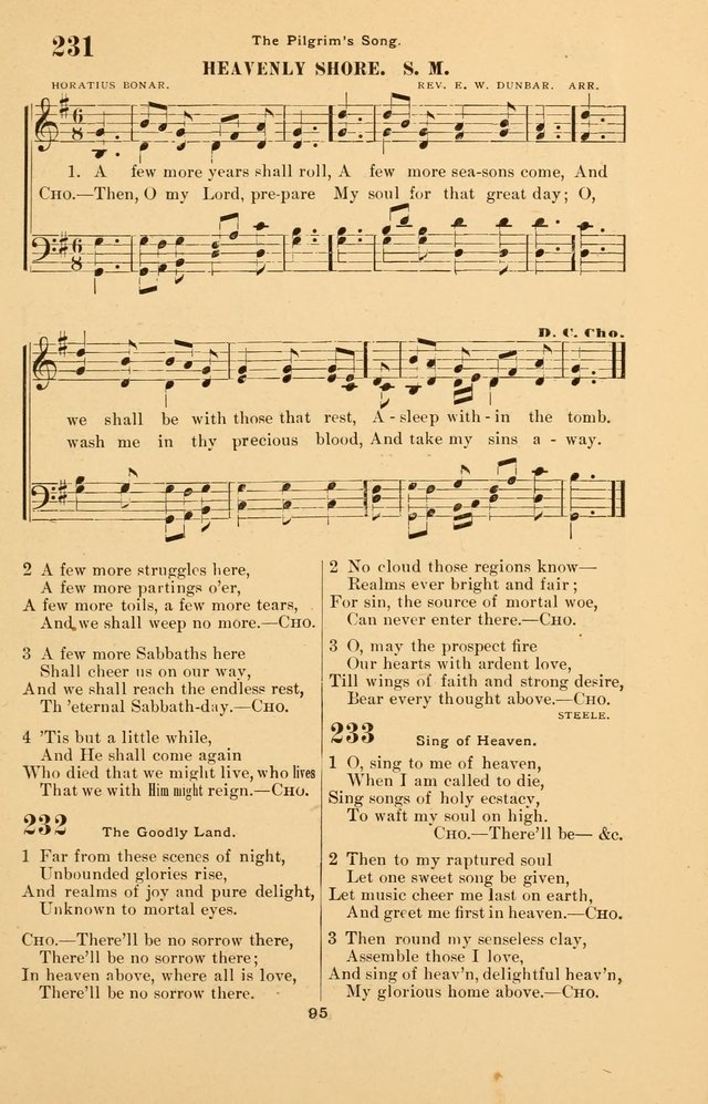 The Brethren Hymnody: with tunes for the sanctuary, Sunday-school, prayer meeting and home circle page 95