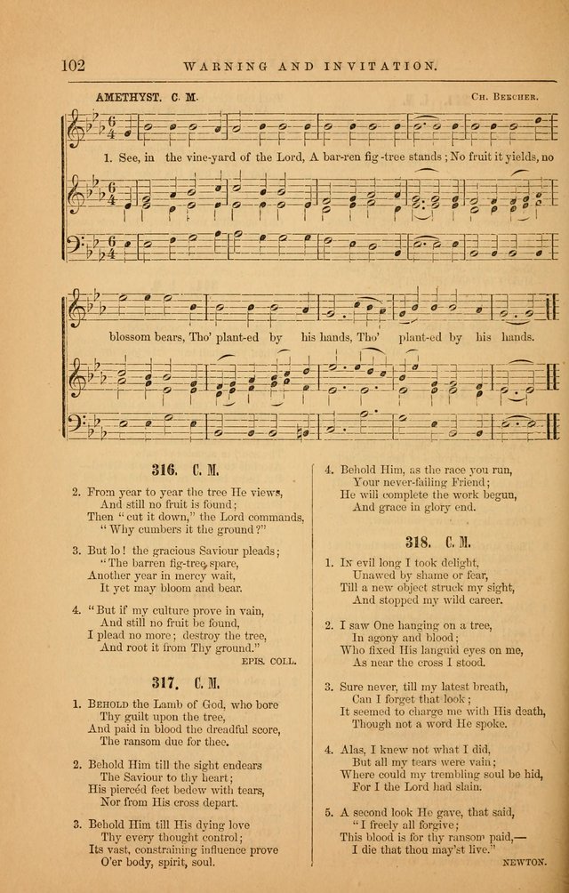 The Baptist Hymn and Tune Book: being "The Plymouth Collection" enlarged and adapted to the use of Baptist churches page 154