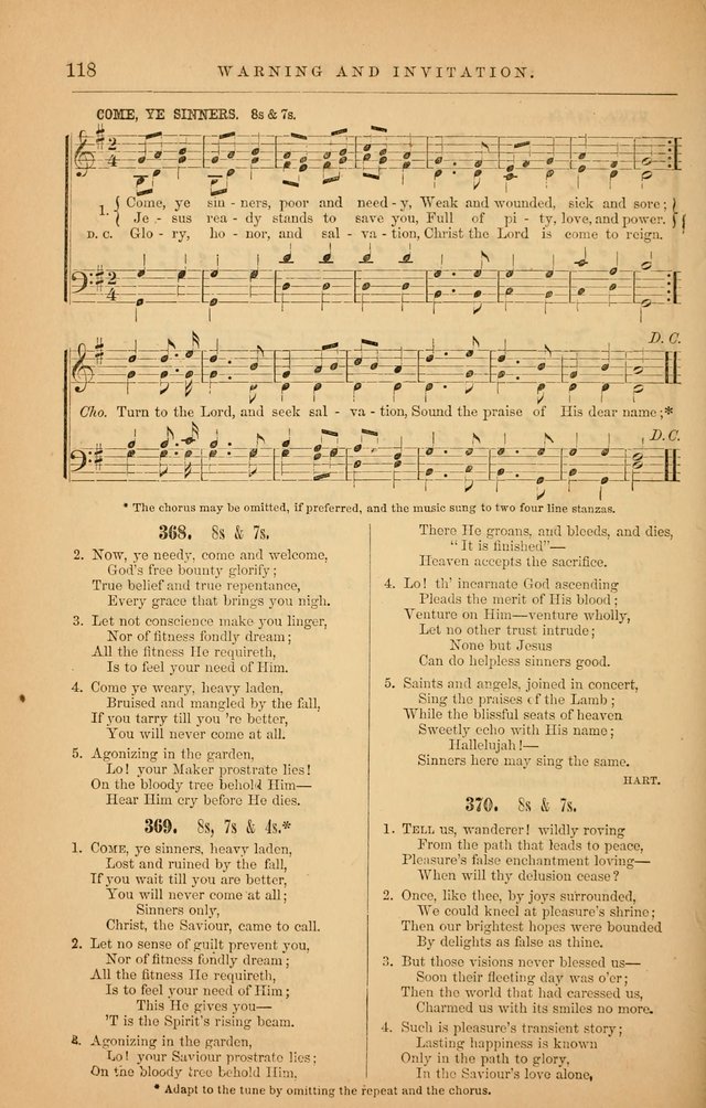 The Baptist Hymn and Tune Book: being "The Plymouth Collection" enlarged and adapted to the use of Baptist churches page 170
