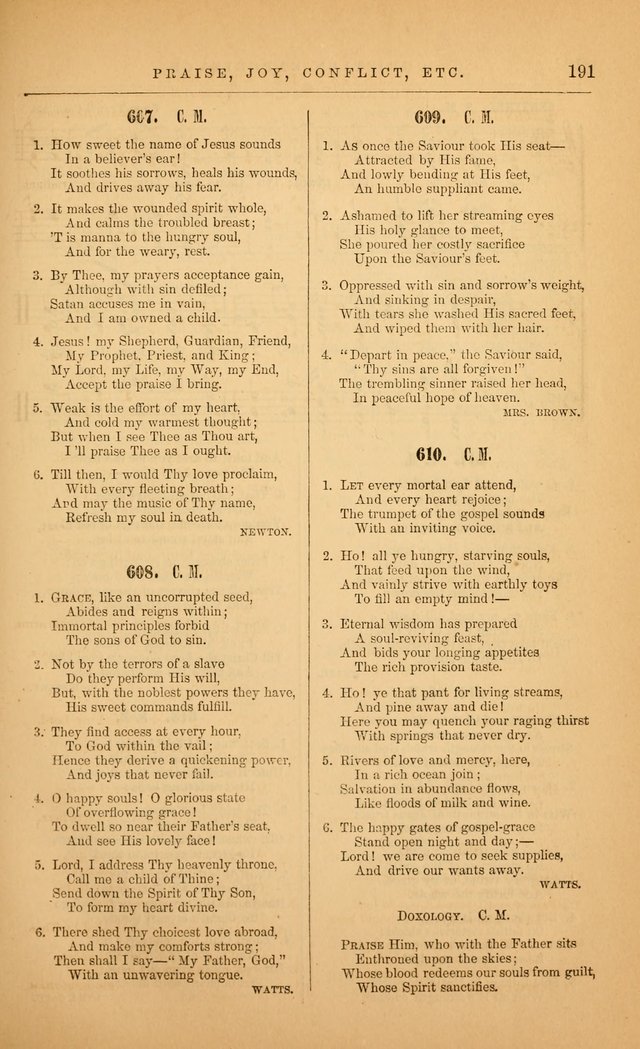 The Baptist Hymn and Tune Book: being "The Plymouth Collection" enlarged and adapted to the use of Baptist churches page 243