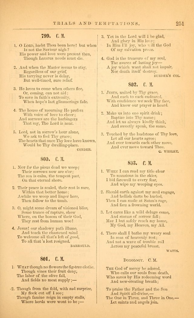 The Baptist Hymn and Tune Book: being "The Plymouth Collection" enlarged and adapted to the use of Baptist churches page 305