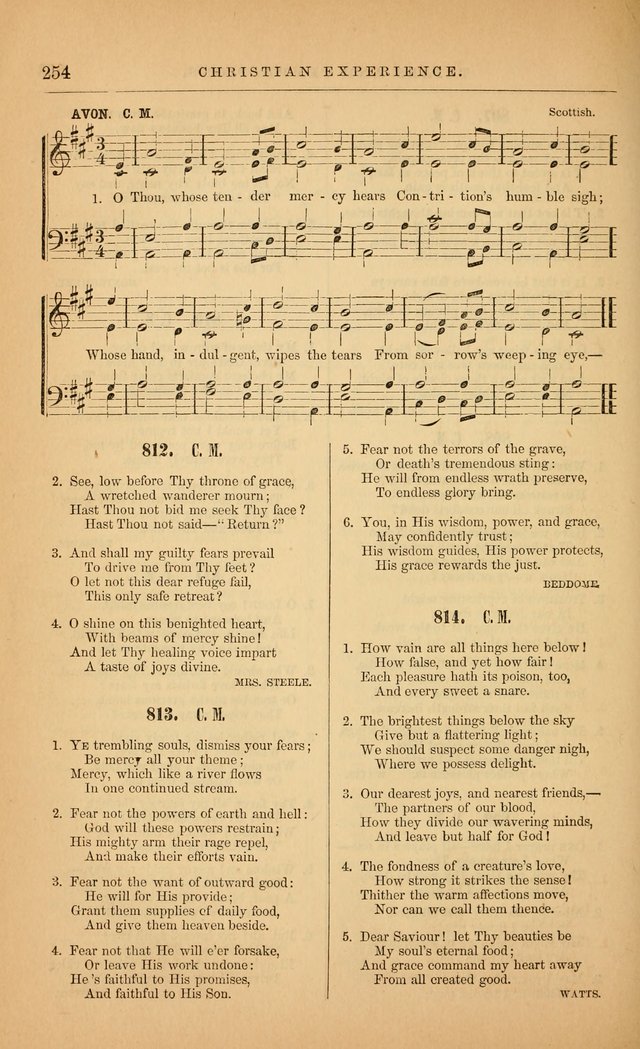 The Baptist Hymn and Tune Book: being "The Plymouth Collection" enlarged and adapted to the use of Baptist churches page 308