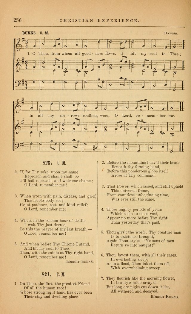 The Baptist Hymn and Tune Book: being "The Plymouth Collection" enlarged and adapted to the use of Baptist churches page 310