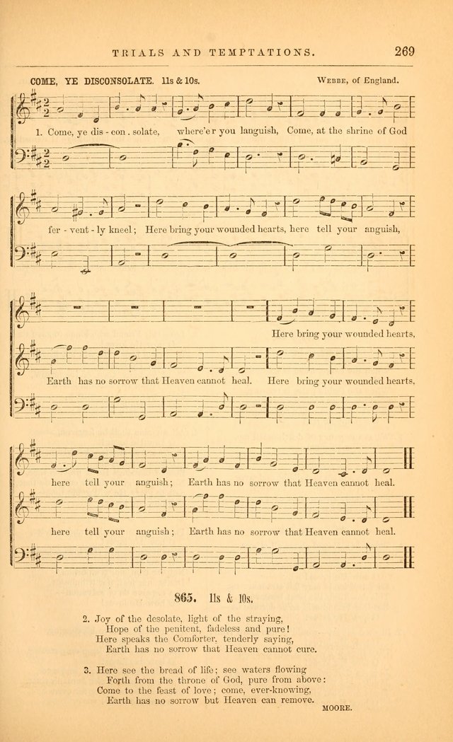 The Baptist Hymn and Tune Book: being "The Plymouth Collection" enlarged and adapted to the use of Baptist churches page 323