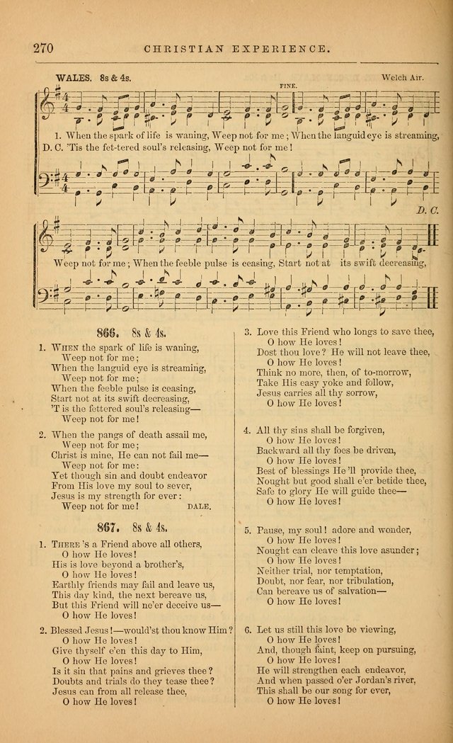 The Baptist Hymn and Tune Book: being "The Plymouth Collection" enlarged and adapted to the use of Baptist churches page 324