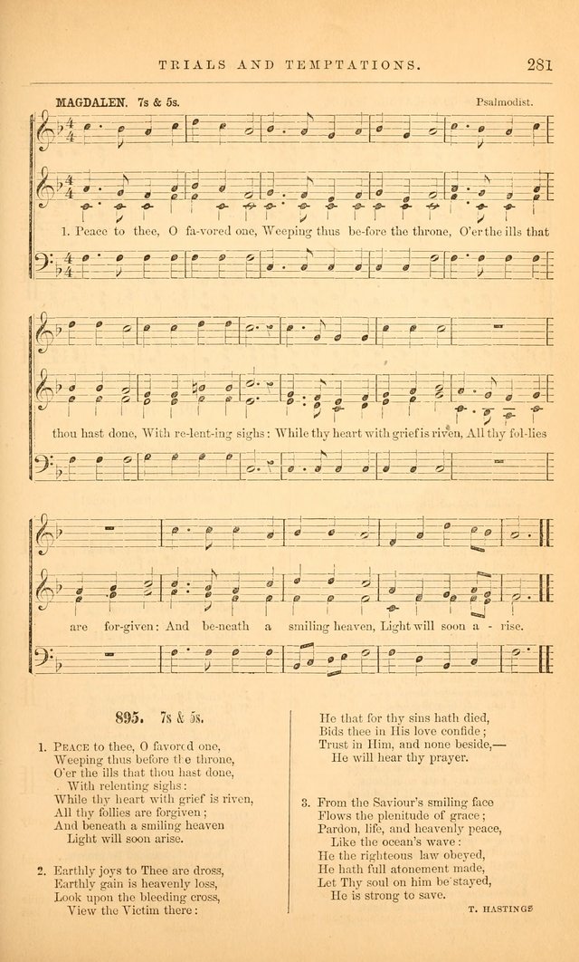 The Baptist Hymn and Tune Book: being "The Plymouth Collection" enlarged and adapted to the use of Baptist churches page 335