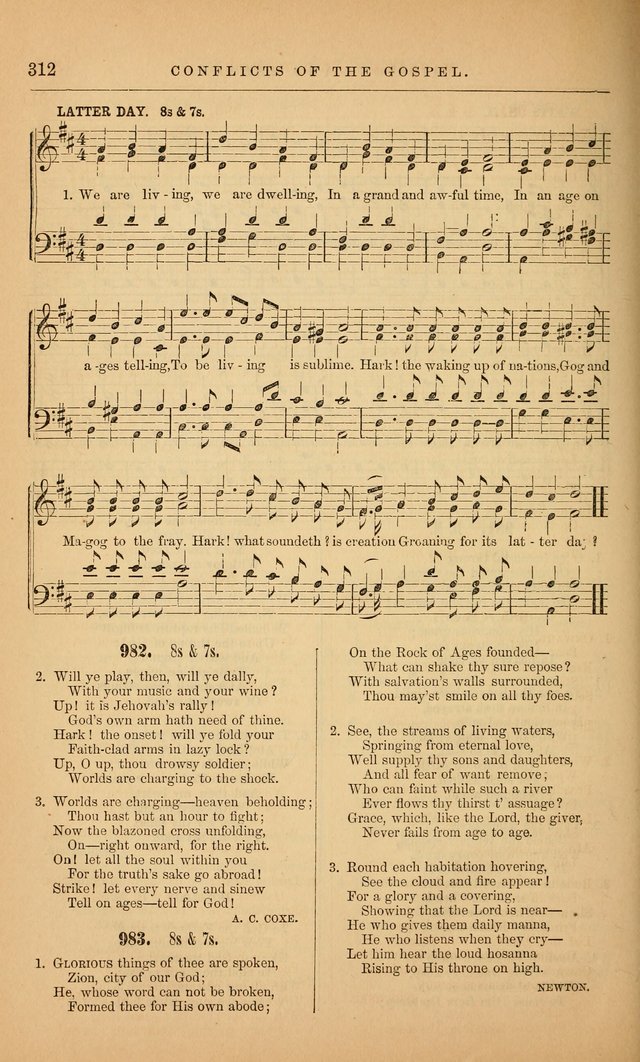 The Baptist Hymn and Tune Book: being "The Plymouth Collection" enlarged and adapted to the use of Baptist churches page 366