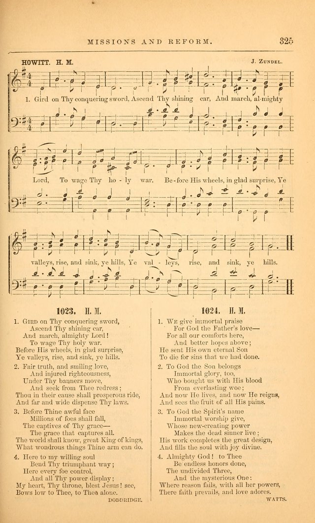 The Baptist Hymn and Tune Book: being "The Plymouth Collection" enlarged and adapted to the use of Baptist churches page 379