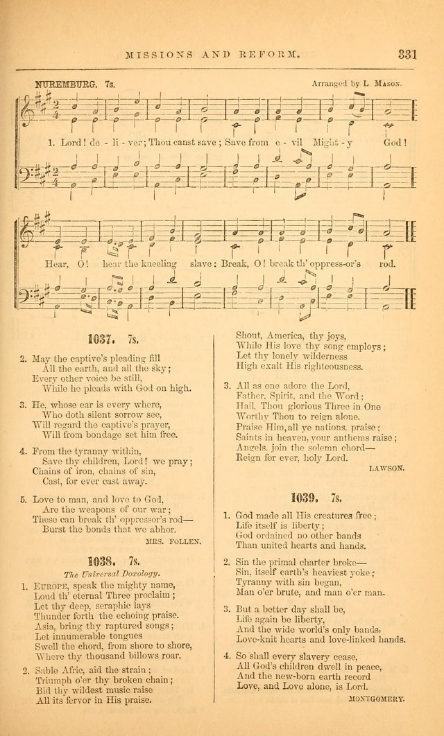 The Baptist Hymn and Tune Book: being "The Plymouth Collection" enlarged and adapted to the use of Baptist churches page 385