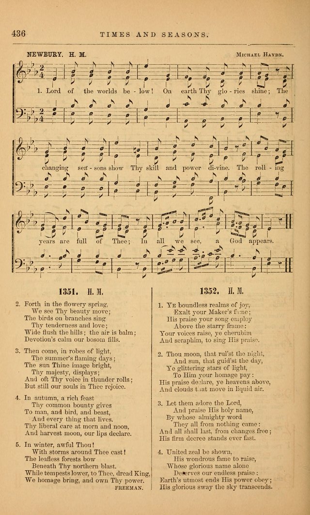 The Baptist Hymn and Tune Book: being "The Plymouth Collection" enlarged and adapted to the use of Baptist churches page 490