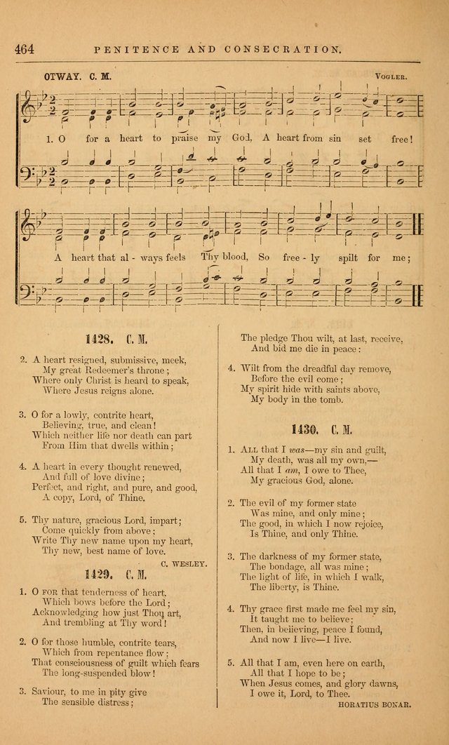 The Baptist Hymn and Tune Book: being "The Plymouth Collection" enlarged and adapted to the use of Baptist churches page 518
