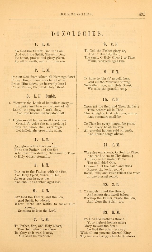 The Baptist Hymn and Tune Book: being "The Plymouth Collection" enlarged and adapted to the use of Baptist churches page 549