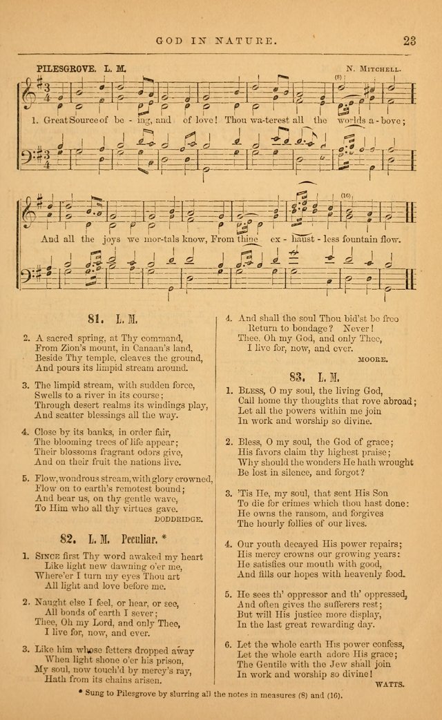 The Baptist Hymn and Tune Book: being "The Plymouth Collection" enlarged and adapted to the use of Baptist churches page 75