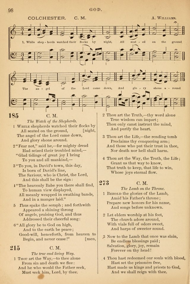 The Baptist Hymn and Tune Book, for Public Worship page 107