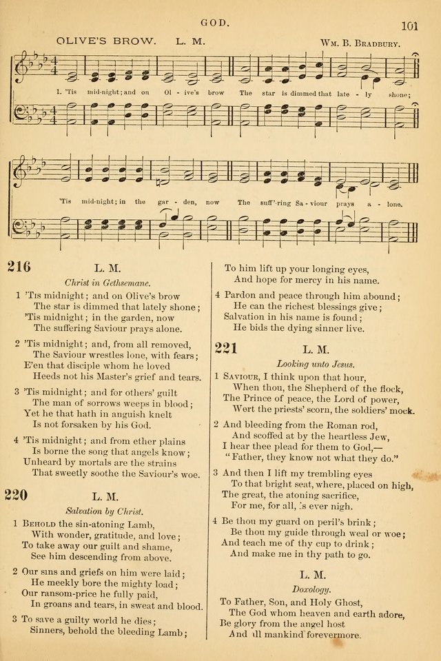 The Baptist Hymn and Tune Book, for Public Worship page 110