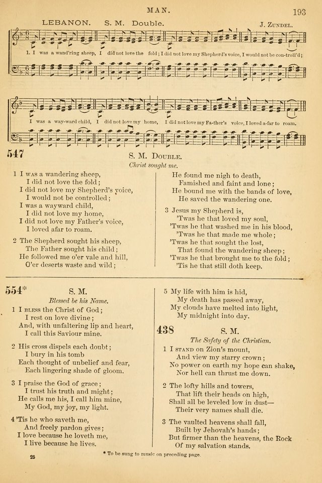 The Baptist Hymn and Tune Book, for Public Worship page 202