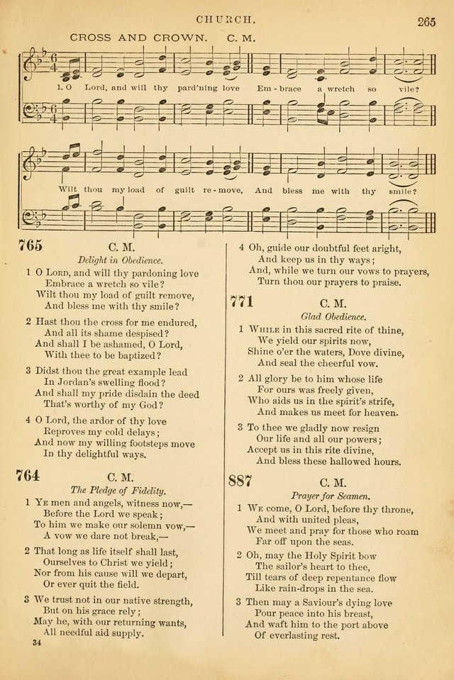 The Baptist Hymn and Tune Book, for Public Worship page 274