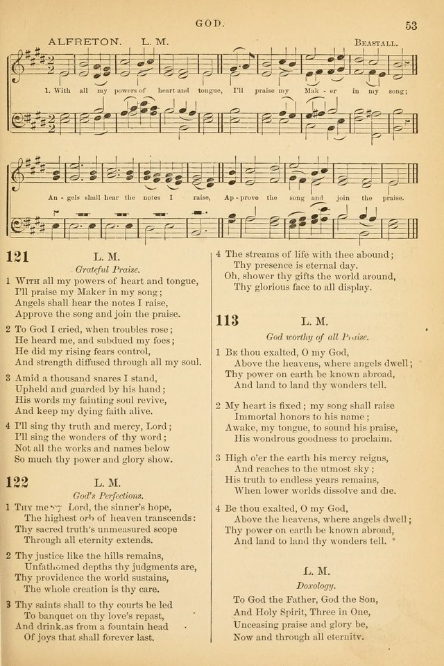 The Baptist Hymn and Tune Book, for Public Worship page 62