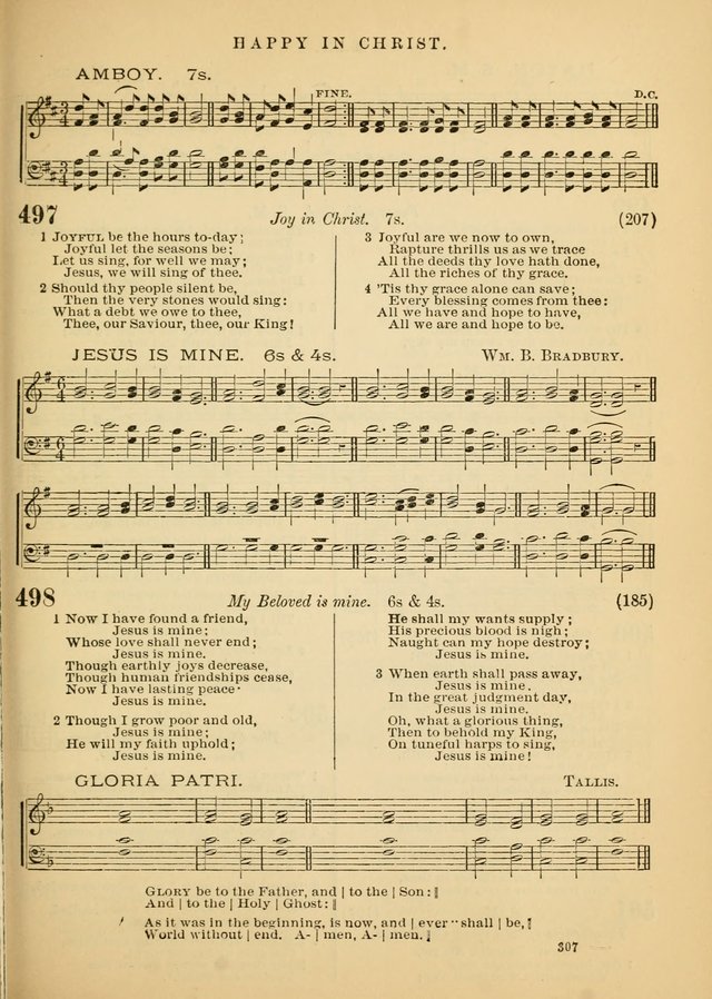 The Baptist Hymn and Tune Book for Public Worship page 189