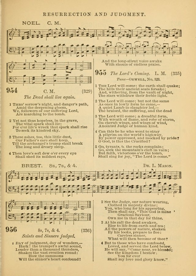 The Baptist Hymn and Tune Book for Public Worship page 347