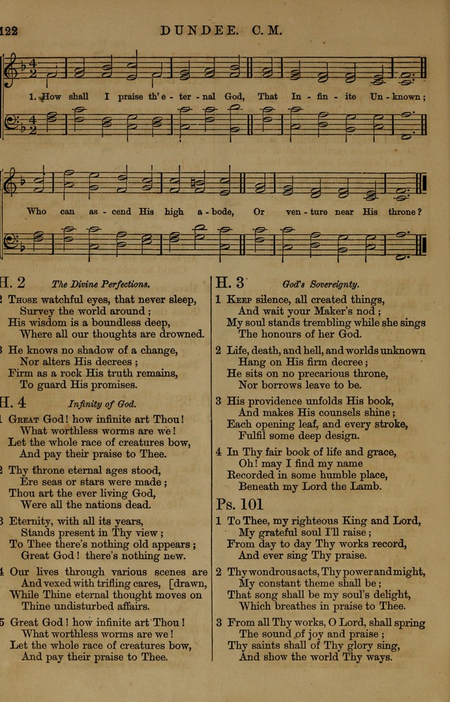 Book of Hymns and Tunes, comprising the psalms and hymns for the worship of God, approved by the general assembly of 1866, arranged with appropriate tunes... by authority of the assembly of 1873 page 118