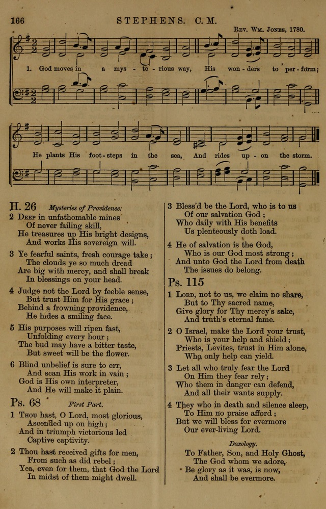 Book of Hymns and Tunes, comprising the psalms and hymns for the worship of God, approved by the general assembly of 1866, arranged with appropriate tunes... by authority of the assembly of 1873 page 162