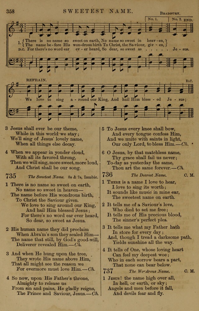 Book of Hymns and Tunes, comprising the psalms and hymns for the worship of God, approved by the general assembly of 1866, arranged with appropriate tunes... by authority of the assembly of 1873 page 356