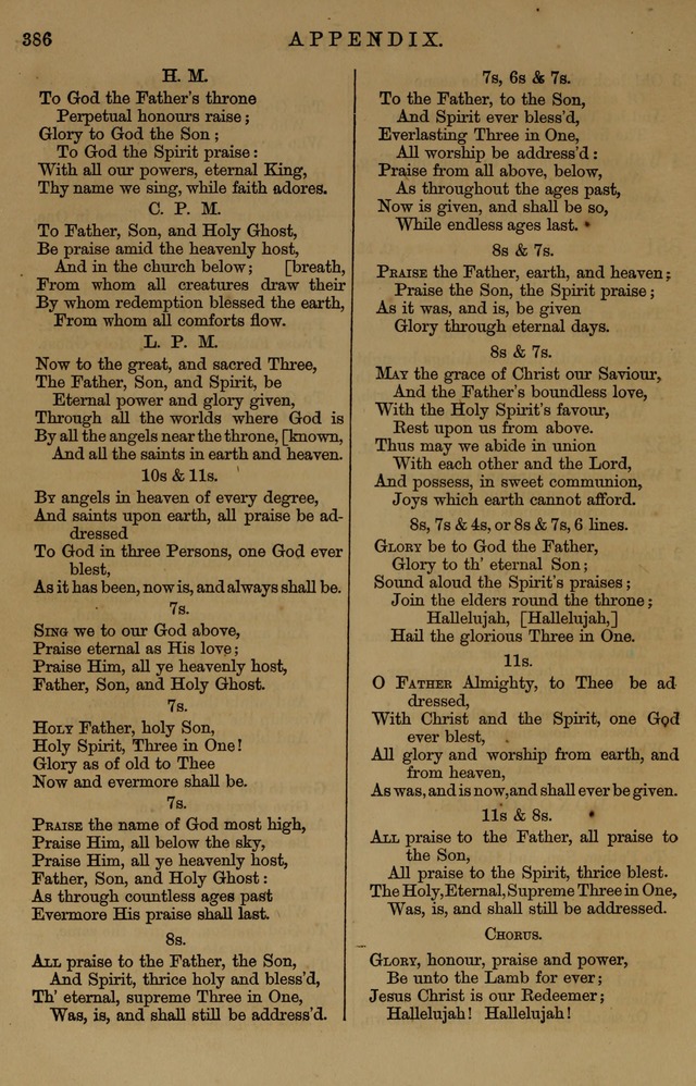 Book of Hymns and Tunes, comprising the psalms and hymns for the worship of God, approved by the general assembly of 1866, arranged with appropriate tunes... by authority of the assembly of 1873 page 384