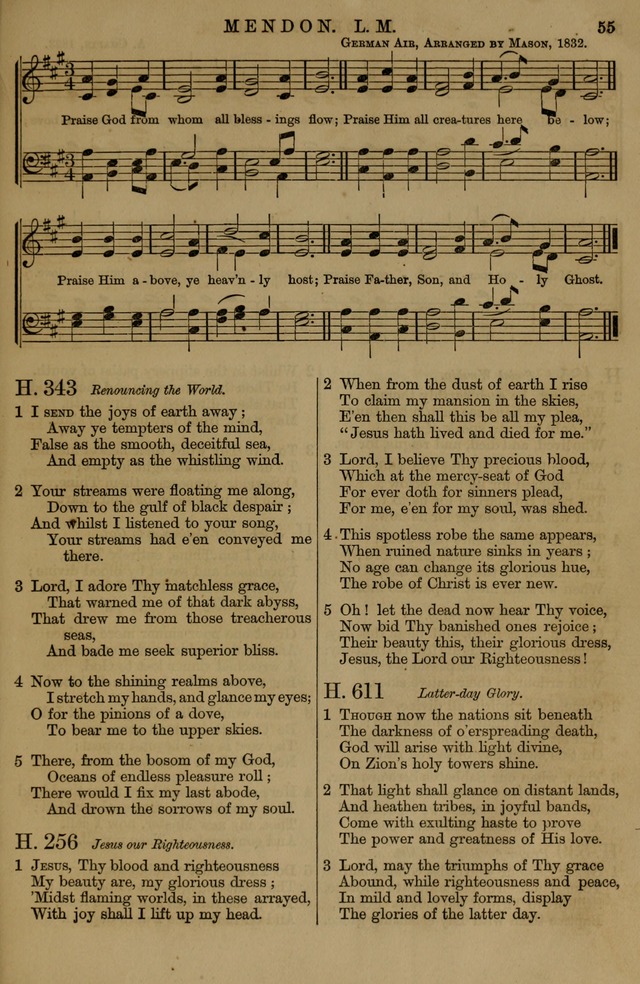 Book of Hymns and Tunes, comprising the psalms and hymns for the worship of God, approved by the general assembly of 1866, arranged with appropriate tunes... by authority of the assembly of 1873 page 51