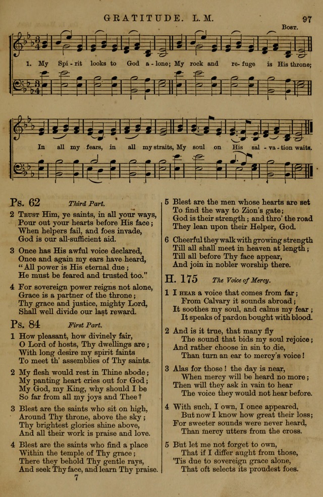 Book of Hymns and Tunes, comprising the psalms and hymns for the worship of God, approved by the general assembly of 1866, arranged with appropriate tunes... by authority of the assembly of 1873 page 93