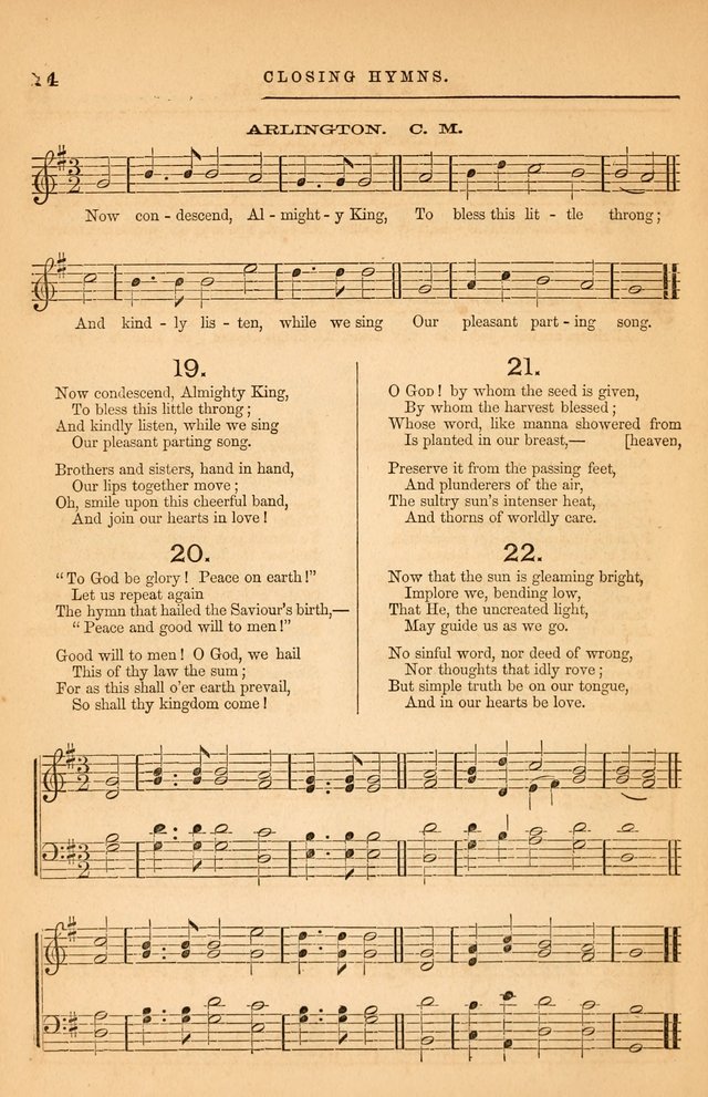A Book of Hymns and Tunes: for the Sunday-School, the Congregation and Home: 2nd ed. page 23