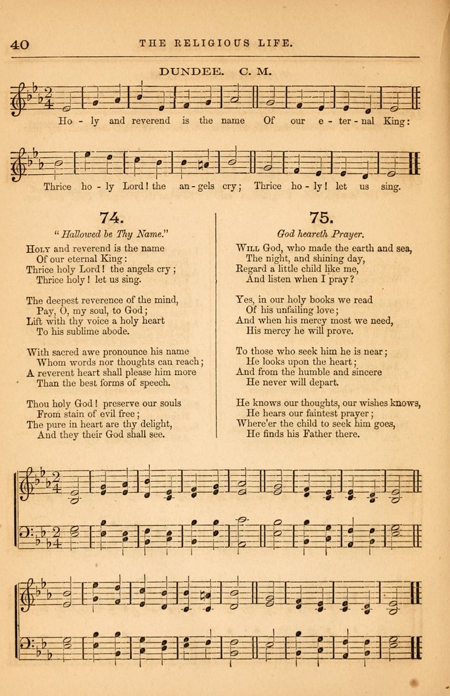 A Book of Hymns and Tunes: for the Sunday-School, the Congregation and Home: 2nd ed. page 49
