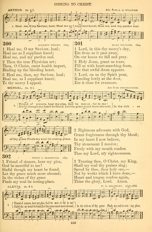 The Baptist Hymnal, for Use in the Church and Home page 168