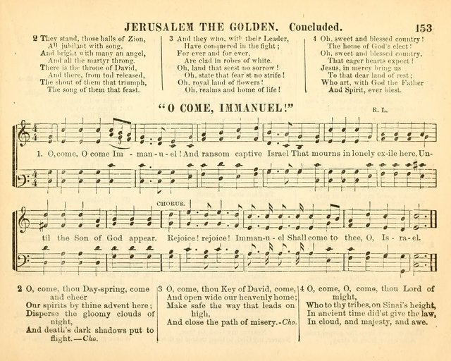 Bright Jewels for the Sunday School: a new collection of Sunday School songs written expressly for this work, many of which are the latest compositions of William B. Bradbury... page 160