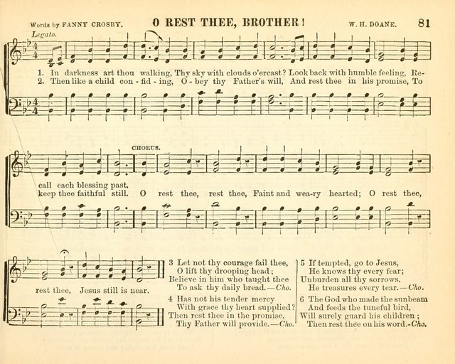Bright Jewels for the Sunday School: a new collection of Sunday School songs written expressly for this work, many of which are the latest compositions of William B. Bradbury... page 86