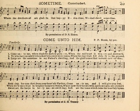 The Beacon Light: a collection of Hymns and Tunes for Sunday School page 29