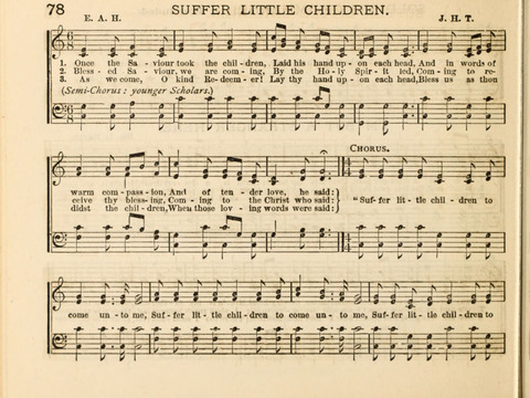 The Beacon Light: a collection of Hymns and Tunes for Sunday School page 78