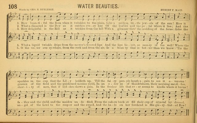 Bugle Notes for the Temperance Army: a collection of songs, quartettes, and glees, adapted to the use of all temperance gatherings, glee clubs, etc. ... page 109