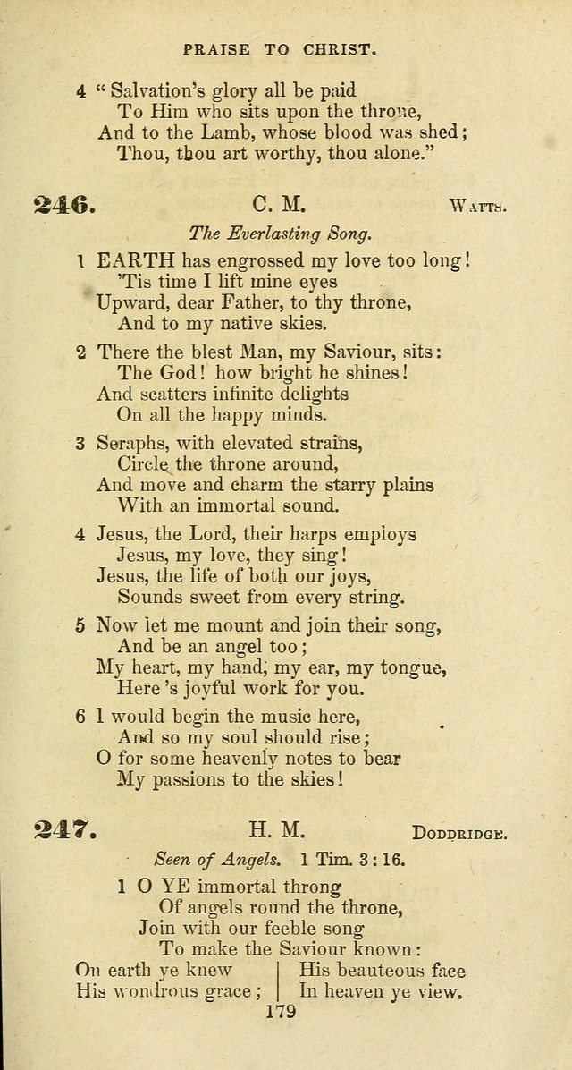 The Baptist Psalmody: a selection of hymns for the worship of God page 179