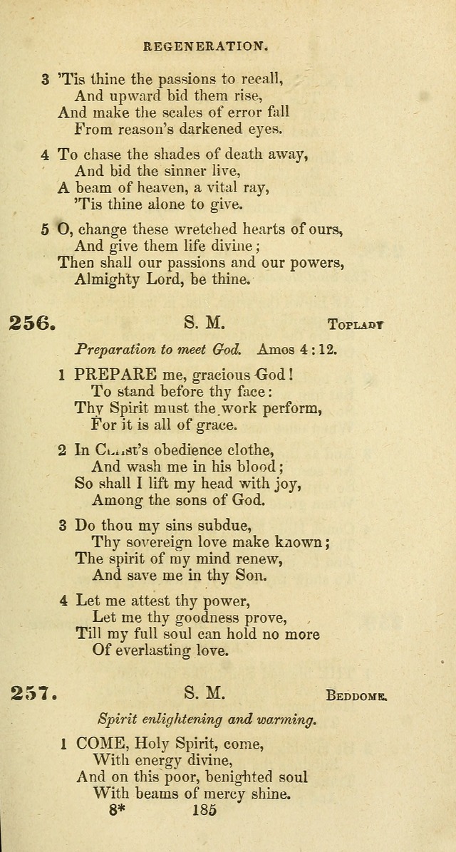 The Baptist Psalmody: a selection of hymns for the worship of God page 185