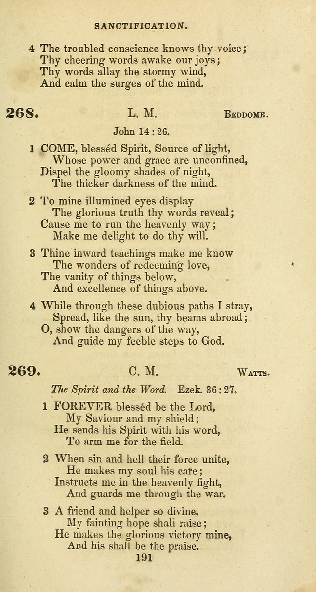 The Baptist Psalmody: a selection of hymns for the worship of God page 191