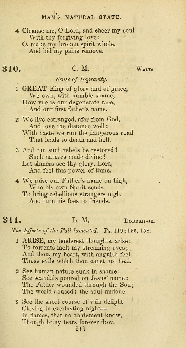 The Baptist Psalmody: a selection of hymns for the worship of God page 213