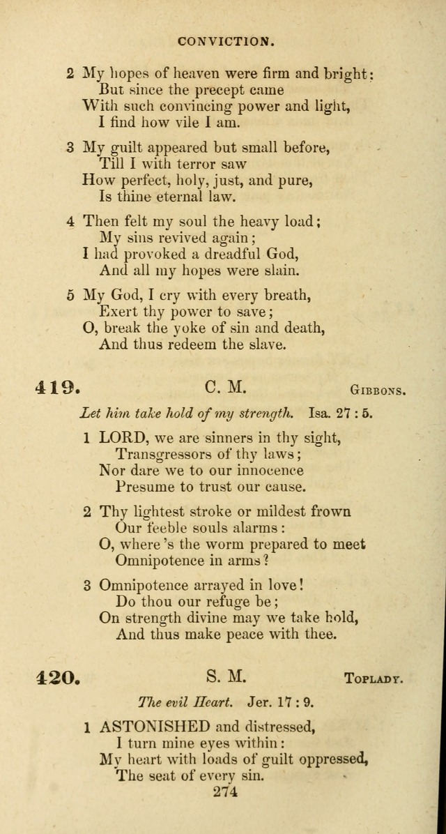 The Baptist Psalmody: a selection of hymns for the worship of God page 274