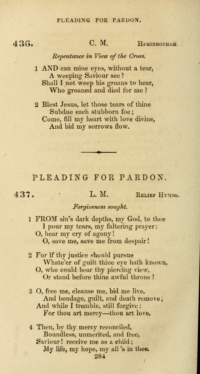 The Baptist Psalmody: a selection of hymns for the worship of God page 284