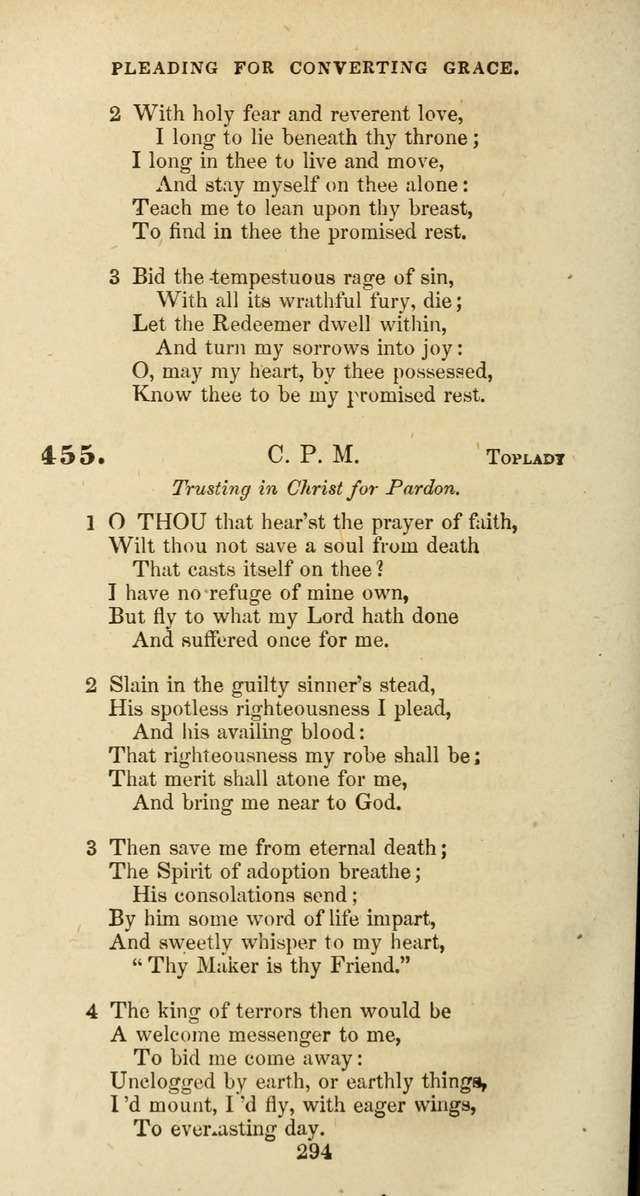The Baptist Psalmody: a selection of hymns for the worship of God page 294